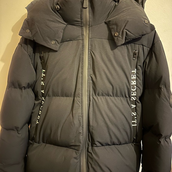 Black Puffer Jacket - Picture 2 of 6
